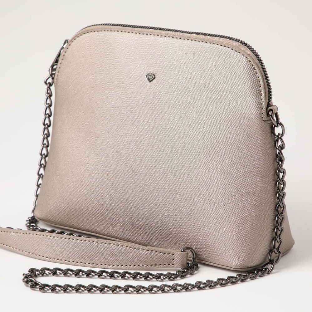 Cartera Cruzada Naxos Gold Dorada i-D