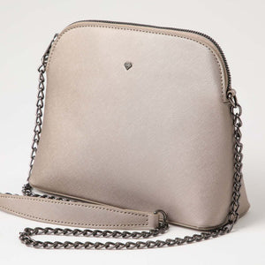 Cartera Cruzada Naxos Gold Dorada i-D