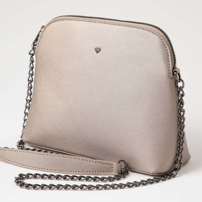 Cartera Cruzada Naxos Gold Dorada i-D