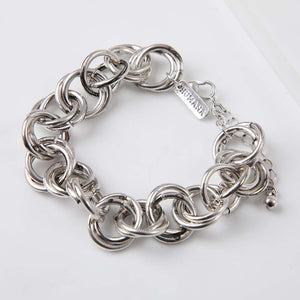 Pulsera Electra Plateada Humana