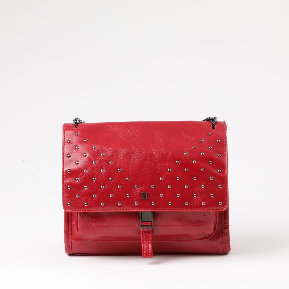 Cartera Hombro Agata Rojo Humana