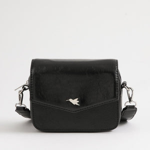 Cartera Bandolera Lena Ecocuero Negro Tatienne