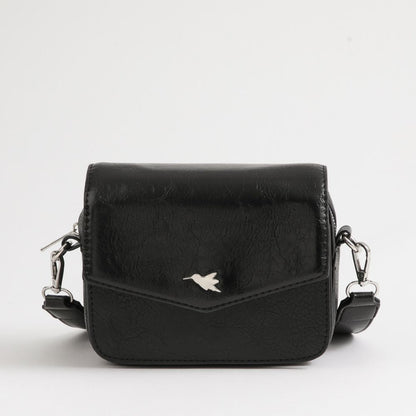Cartera Bandolera Lena Ecocuero Negro Tatienne