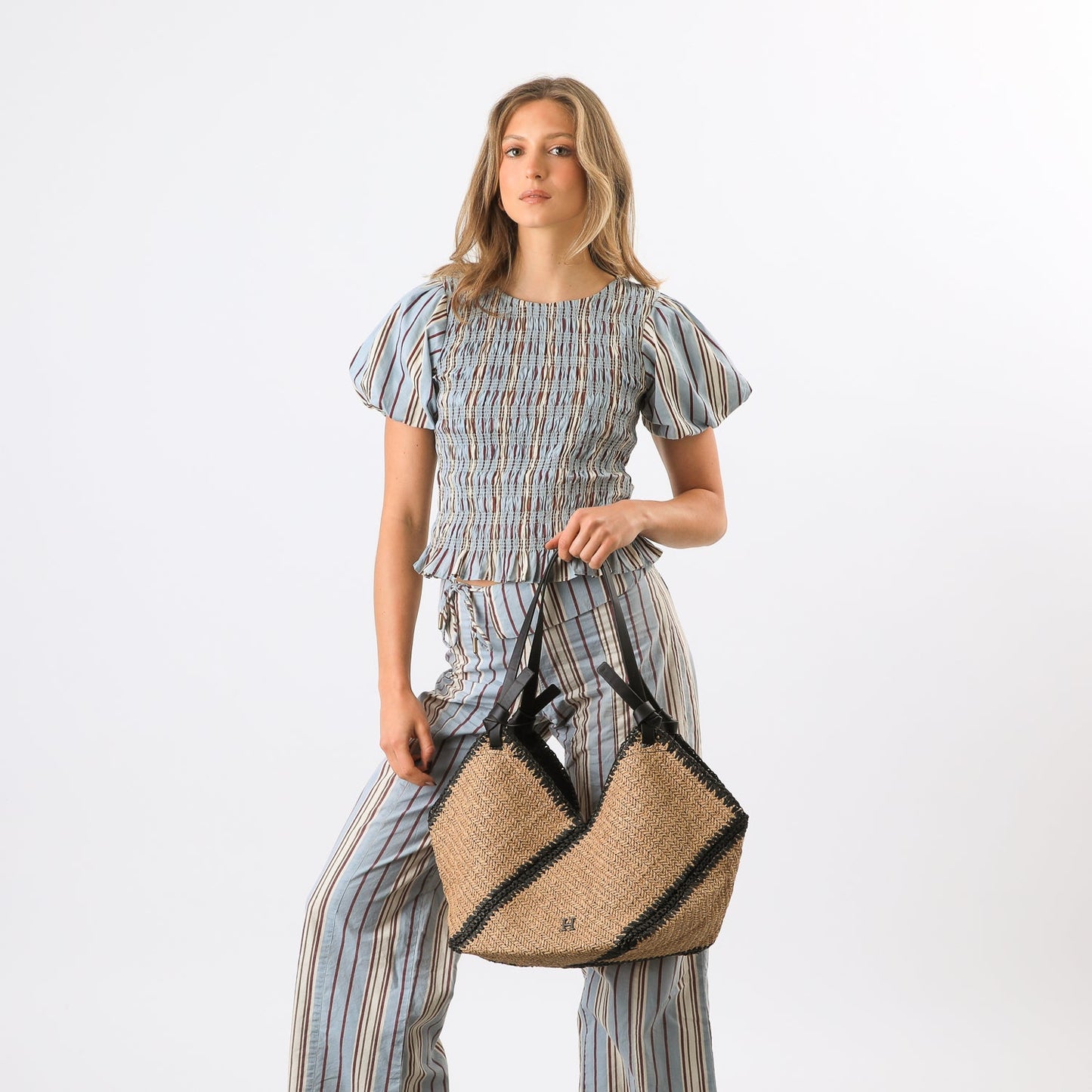 Cartera De Playa Monaco Beige Humana