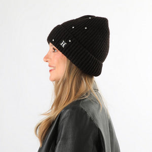 Set Guante Y Gorro Judit Black Humana