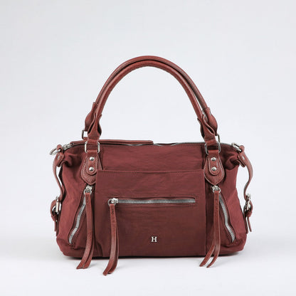 Cartera Cruzada Vittoria Mini Burgundy Humana