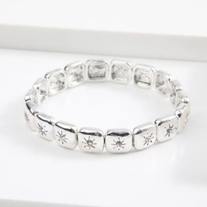 Pulsera Destellos Plateado Humana