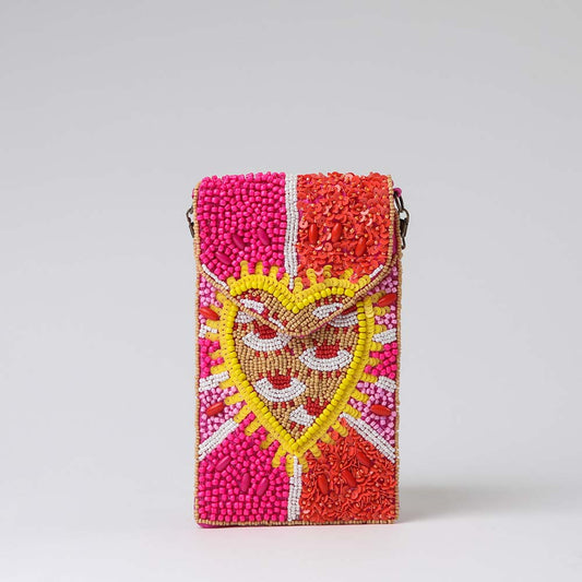 Cartera Mini Bag Garden Fucsia Humana