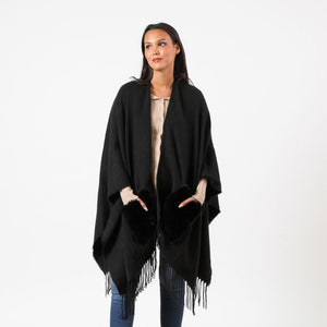 Poncho  Jana Negro Humana