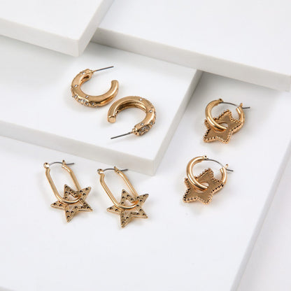 Set De Aros Tomy Dorado Humana