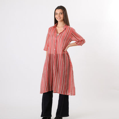 Kimono Stripes Naranjo Humana