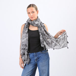 Pañuelo Estampado Derby Black I-D