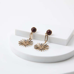 Aros Mediano Mykonos Dorado Humana