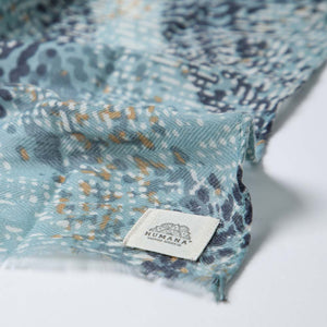 Pañuelo Estampado Ice Celeste Humana