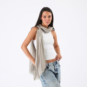 Pañuelo Solid Cloe Beige Id