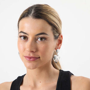 Aros Largo Marissa Plateado i-D