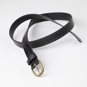 Cinturón Dots Negro Humana