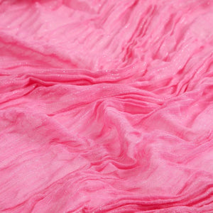 Pañuelo Liso Fucsia Plisado Humana