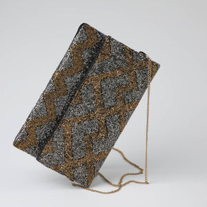 Clutch Maia Dorado Humana