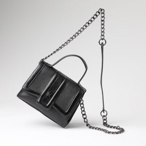 Cartera Bandolera Celia Ecocuero Negro Humana