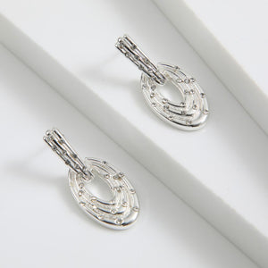 Aros Sarai Plateado ID