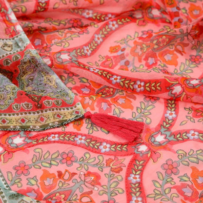 Pareo Estampado Corfu Rosado Humana