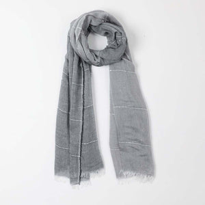 Pañuelo Liso Gris Elsa Tatienne