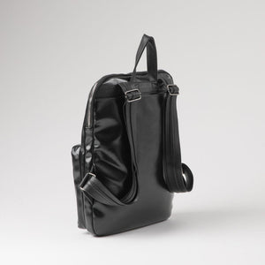 Mochila Computador Bety Ecocuero Negro Humana