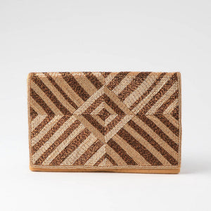 Cartera Clutch Ema Beige Humana