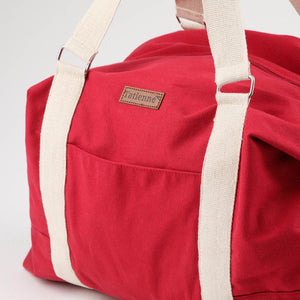 Bolso De Viaje Malvinas Canvas Cherry Tatienne