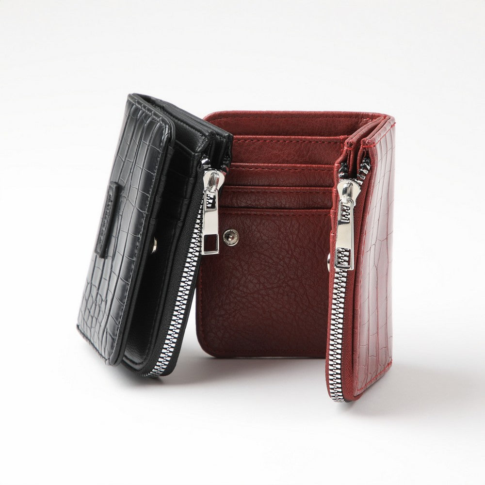 Tarjetero Selene Burgundy Humana