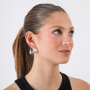 Set de 4 argollas Diane Plateado ID