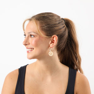 Aros Mediano Apricot Crush 14 Dorado Tatienne