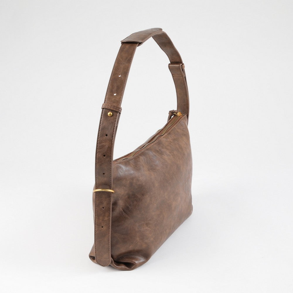 Cartera Hombro Angie Café Humana