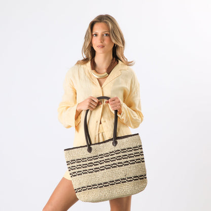 Cartera De Playa Corcega Brown Humana