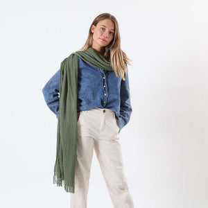 Pañuelo Liso Brest Verde Tatienne