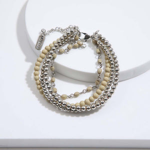 Pulsera Blanda Alovera Beige Humana