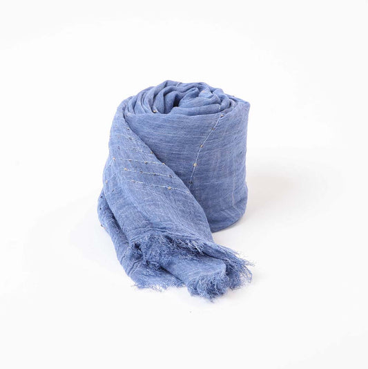 Pañuelo Liso Lecce Azul Tatienne