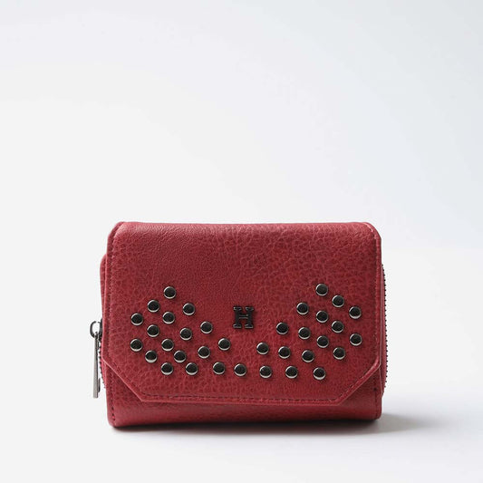 Billetera Pequeña Calais Rojo Humana