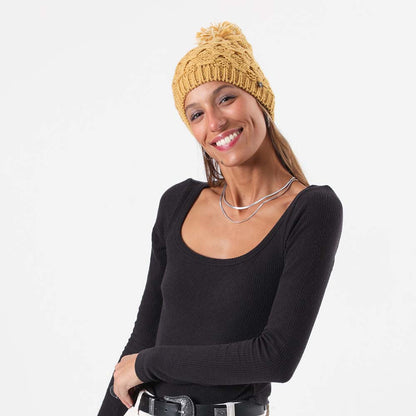 Gorro Amarillo Isidora Tatienne