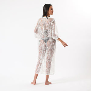 Kimono Mandala Blanco Humana