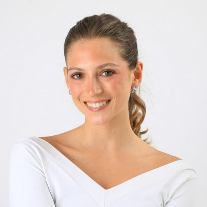 Aros Clip Ilana Plateado Humana