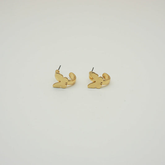 Aros Argolla Fly Dorado Tatienne