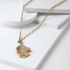 Collar Largo Lugo Dorado Humana