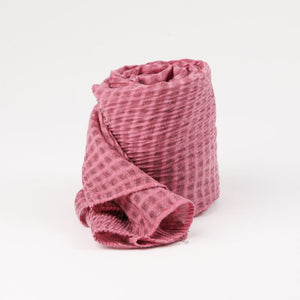 Pañuelo Liso Gijon Plisado Fucsia Id