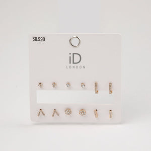 Aros Set Nina Dorado i-D