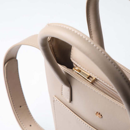 Cartera Cruzada Gabrielle Beige i-D