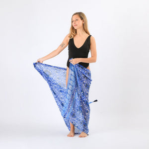 Pareo Estampado Emil Blue Tatienne