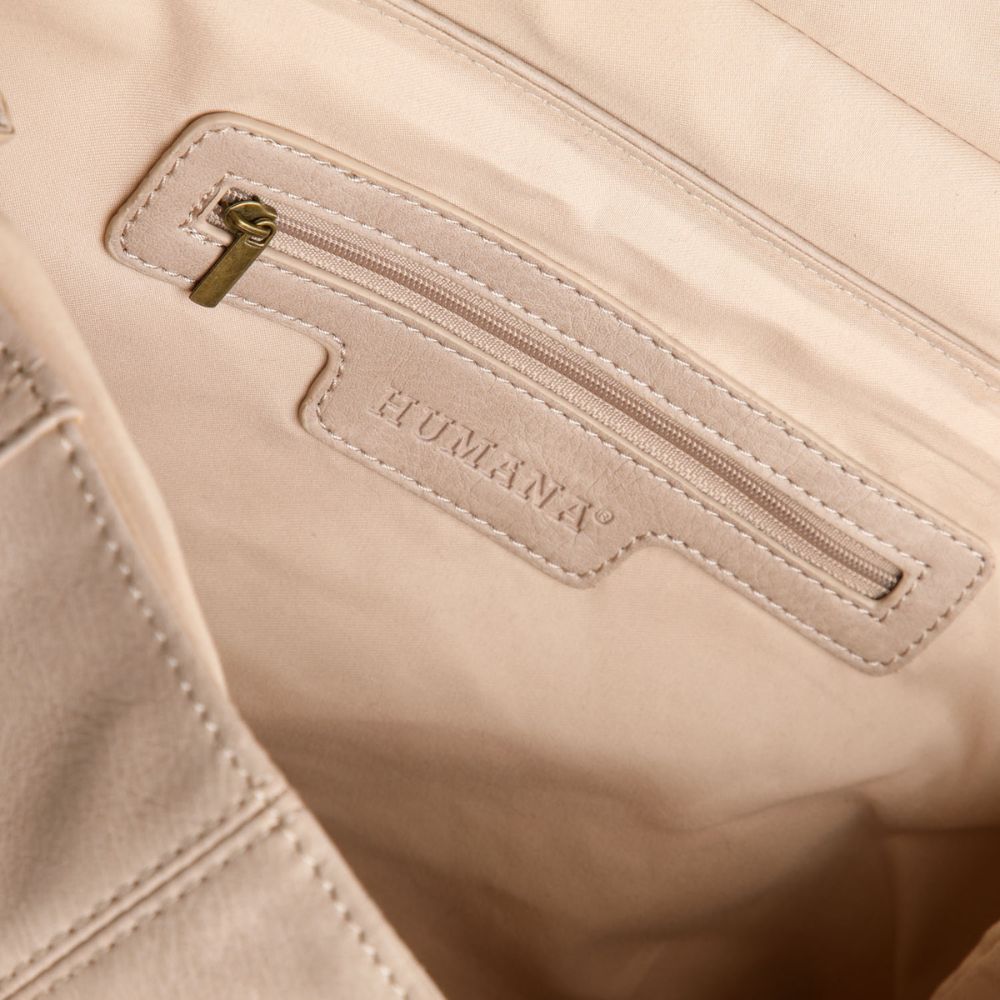 Cartera Hombro Ourense Beige Humana