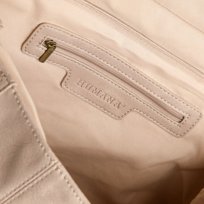 Cartera Hombro Ourense Beige Humana